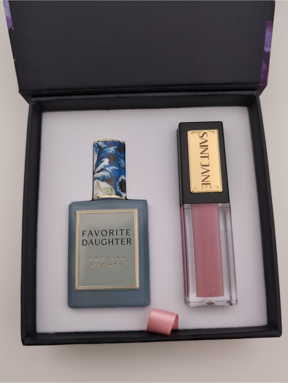Saint Jane x Favorite Daughter Lip and Fragrance Oil Remedy + Grecian Nights New